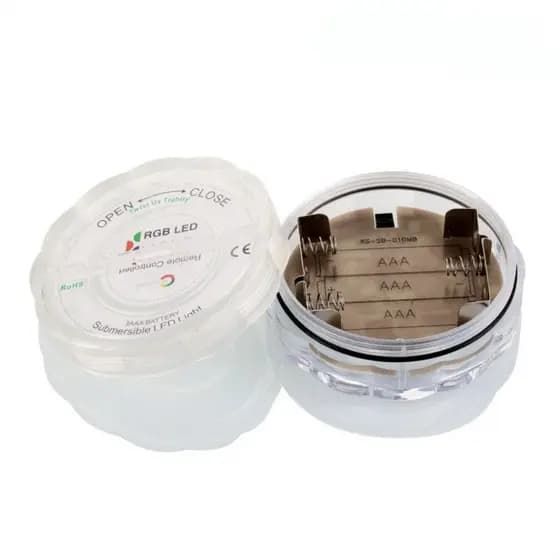 Kit 12/8/4 Luzes Led Piscina Submersível Controle Remoto Sem Fio