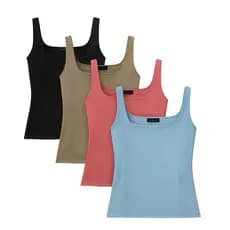 Regata Feminina Poliamida Básica – Verão – Conforto e Estilo – Tam P ao G