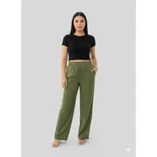 Calça Feminina - Wide Leg - Bolso Faca - Do tamanho P ao G