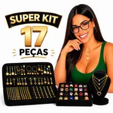 PRATA 925 REPOSIÇÃO DE SEMI JOIAS KIT COM 17 FOLHEADOS COM GARATIA DE 1 ANO