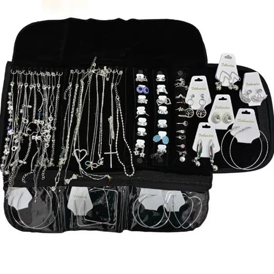 Semi Joias Banhadas a Prata 925 🔥 Kit Exclusivo com Garantia de 1 Ano + Frete Grátis 🛍️