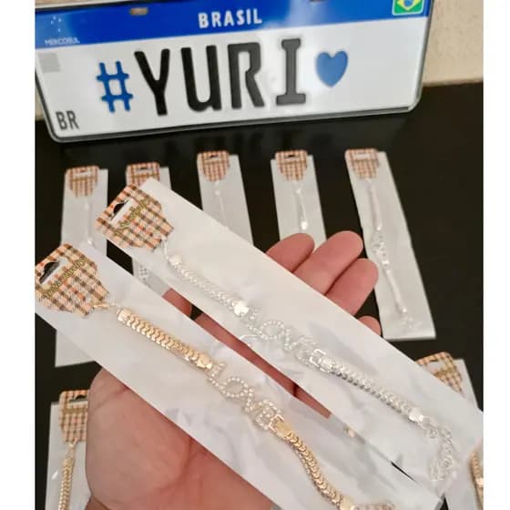 Kit 12 Pulseiras Femininas Luxo 🌟 Banhadas a Ouro 18K e Prata 925 | Garantia 1 Ano