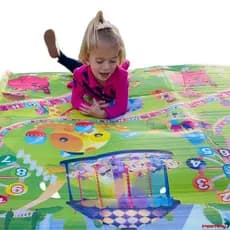 Tapete Térmico Infantil Para Recreação Dobrável com bolsa para transporte