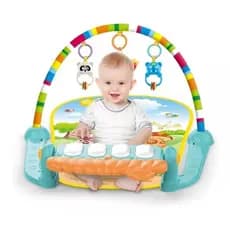 Tapete Infantil Com Móbile E Piano
