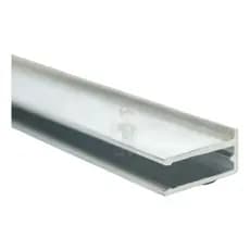 Perfil U Aluminio P/ Vedação De Alveolar 6mt 4mm E 6mm