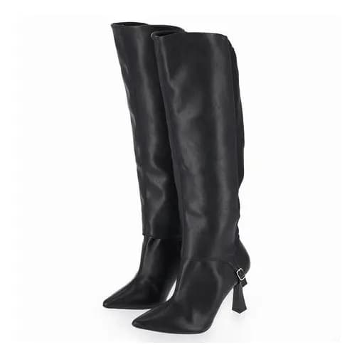 Bota Piccadilly 2 Em 1 Longo Ou Curto Salto Fino 749038-1