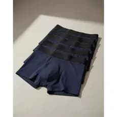 Adulto KIT com Cueca Boxer Microfibra  Preta