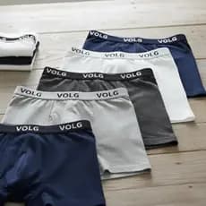 kit Masculino com 10 Boxer Adulto de Cotton