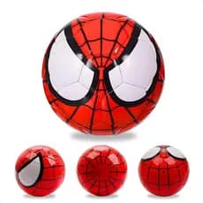 Bola Futebol Infantil Homem Aranha Tamanho 5 PVC Resistente Criança