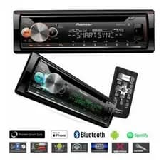 Som automotivo Pioneer DEH X5000BT com Leitor de CD, USB e Bluetooth