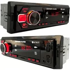 Som Automotivo Radio Light C/ 2 entrada usb e sd