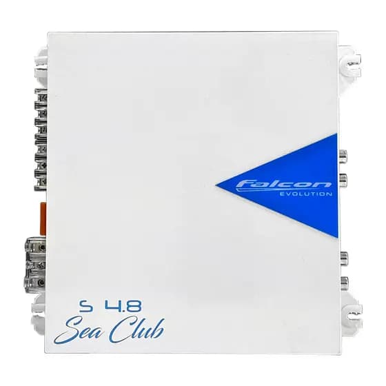 Amplificador Marinizado Falcon Sea Club 4.8 800w Rms 4canais