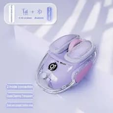 Mouse Sem Fio 2.4Ghz Bluetooth Dual Model Type-C Recarregável Silent Click Ergonômico Sensação Bonita E Confortável-Spor