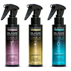 Protetor Térmico Leave-in Milagre dos Fios - RepairPró Kit 3 100ml - Glatten Professional