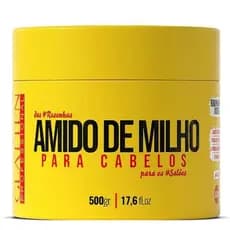 Máscara de Maisena Amido de Milho 500g - Glatten Profissional