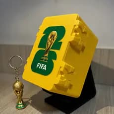 Caixa Jumbo Caixinha Grande Porta 360 Figurinhas Album Copa Do Mundo 2026