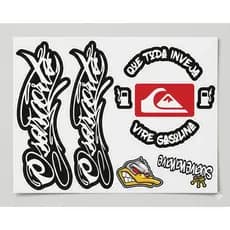 Adesivos Osascorte Gasolina Pato Suave Moto Capacete