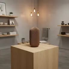 Vaso 3d Sala Mesa Decoração Luxo Espiral Rossella 18cm
