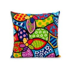 Capa de Almofada Gorgurinho Decorativa Sala Sofá Varanda Quarto Com Zíper - Varias Cores
