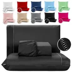 Jogo de Cama Casal 3 Peças 400 Fios Lençol Micropercal Ponto Palito - Opções Solteiro Casal Queen King