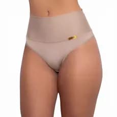 Calcinha Cinta Seca Barriga Suplex Modeladora Alta Compressão Feminina Conforto