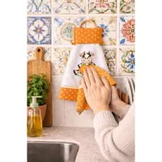 Kit 1 Pano Bate Mão Aplicado Patchwork Cozinha Estampado