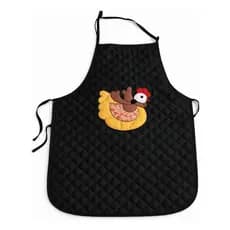 Avental Matelado Patchwork Bordado Estampado Cozinha