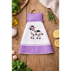 Kit 1 Pano Bate Mão Patchwork Aplicado Cozinha Estampado