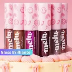 Gloss Brilho Labial Pigmentado Brilhante Melu Ruby Rose NOVAS CORES
