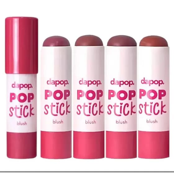 Blush Stick Dapop Textura Cremosa e Cores Vibrantes