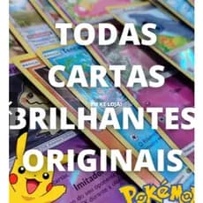 Pacote Especial de Cartas Pokémon: 20 Brilhantes e Originais