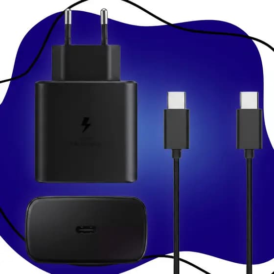 Carregador Tipo C 120w Para Galaxy Tab, A9, A9+, A11, A11+