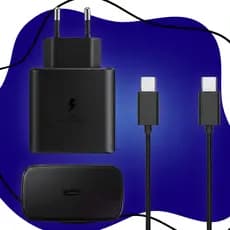 Carregador Tipo C 120w Para Galaxy Tab, A9, A9+, A11, A11+