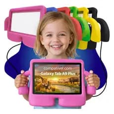Capa Bracinhos Mãozinha Infantil Para Tablet Tab A9 + Plus Anti Choque