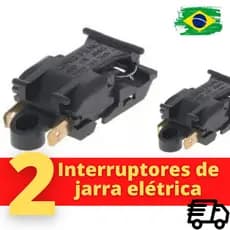 Interruptor termostato Botao liga desliga Chaleira Jarra Eletrica Elgin VER MODELOS NO ANÚNCIO (02 peças)