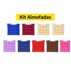 Almofada Assento Futton confortável 40x40Cm