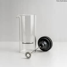 Mixer Elétrico a Pilha 450ml copo de vidro (Envio imediato)