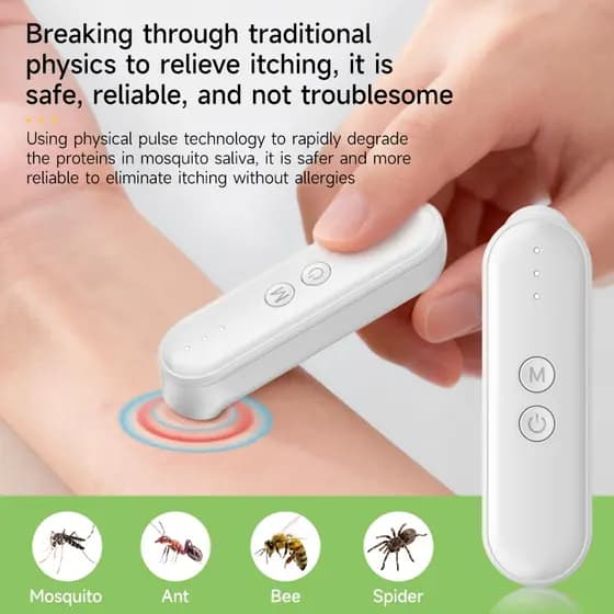 Dispositivo Térmico Do Alívio Da Coceira Mordida Bug Pulso , Curador Anti-Mosquito Livre De Produtos Químicos , Seguro P