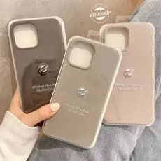 Silicone Líquido 1 : 1 Capa Original Para iPhone Air 17 16 15 14 12 13 11 Pro Max