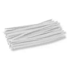 FECHO PLASTICO BRANCO DE 9CM. C/ 1OOO UN.