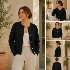 Casaquinho Feminino Estiloso Elegante Look Moderno Moda Inverno Pinterest