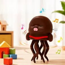 Brinquedo de Corda que Rasteja - Brinquedo Dançarino de Mecanismo de Corda, Polvo Natasha Portátil Oscilante |   para Ca