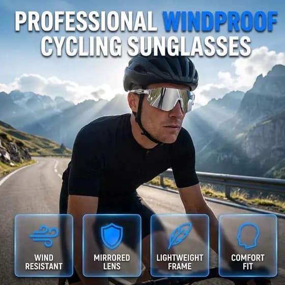Óculos de Segurança Polarizados Fotocromáticos UV400, Novos Óculos de Ciclismo 2026, Óculos Esportivos Multifuncionais p