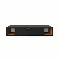 Rack Suspenso para Sala Tv Polegadas Suspenso Home Versatta com 2 Nichos - Várias Cores