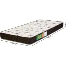 Colchão Polar D20 Solteiro 188x88x12 Alta Densidade 100% Espuma Antiácaro
