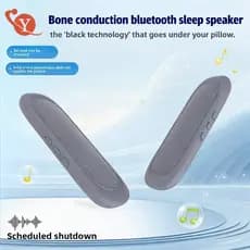 [2026 Novo estilo] Alto-falante Bluetooth sob travesseiro Ferramenta prática para auxílio ao sono ultrafino Desligamento
