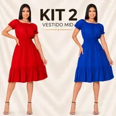 Vestido lastex manga princesa bufante babado franzido moda feminina.