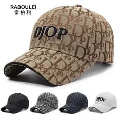 Rabelli Boné de beisebol com letras bordadas, chapéu de sol da moda, protetor solar casual, masculino, feminino, Rabelli