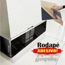 KIT Rodapé Adesivo porcelanato super Brilho 50CM X 12CM