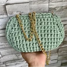 Corrente Lisa Para Alça de Bolsa, com Argola Articulada